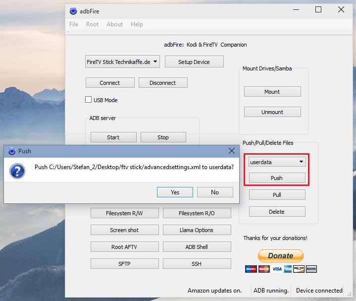 Amazon FireTV - Kodi per Sideload ohne Root installieren (Update)
