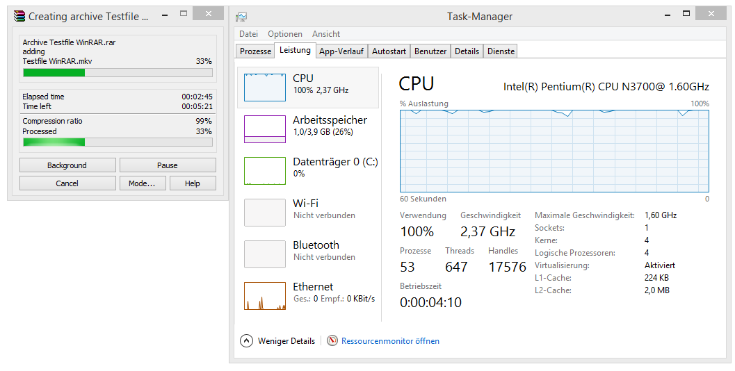Intel NUC5PPYH im Test unter Windows 8.1 und OpenELEC