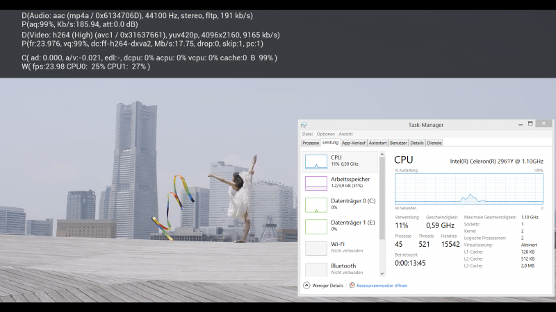 Zotac ZBOX CI321 nano im Test unter OpenELEC und Windows