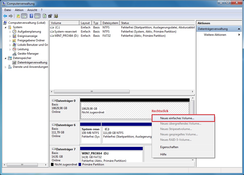 6-Bay Eigenbau NAS mit Windows 7/8/Home Server und Intel Raid