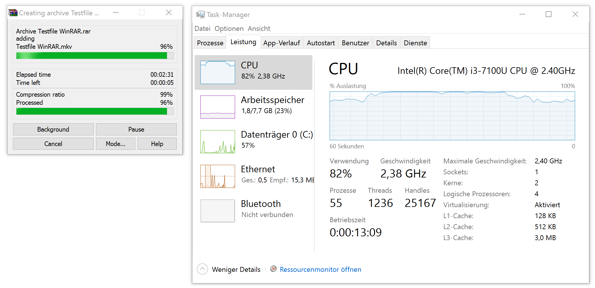 ASRock Beebox-S 7100U im Test unter Windows 10 und LibreELEC