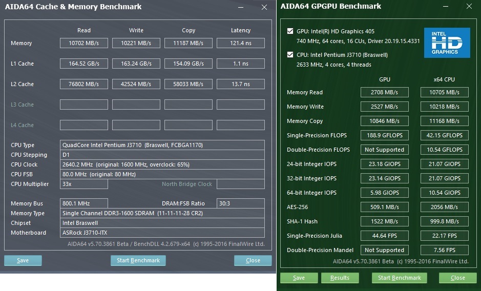 ASRock J3710-ITX mit Braswell Refresh 4-Kern CPU im Test