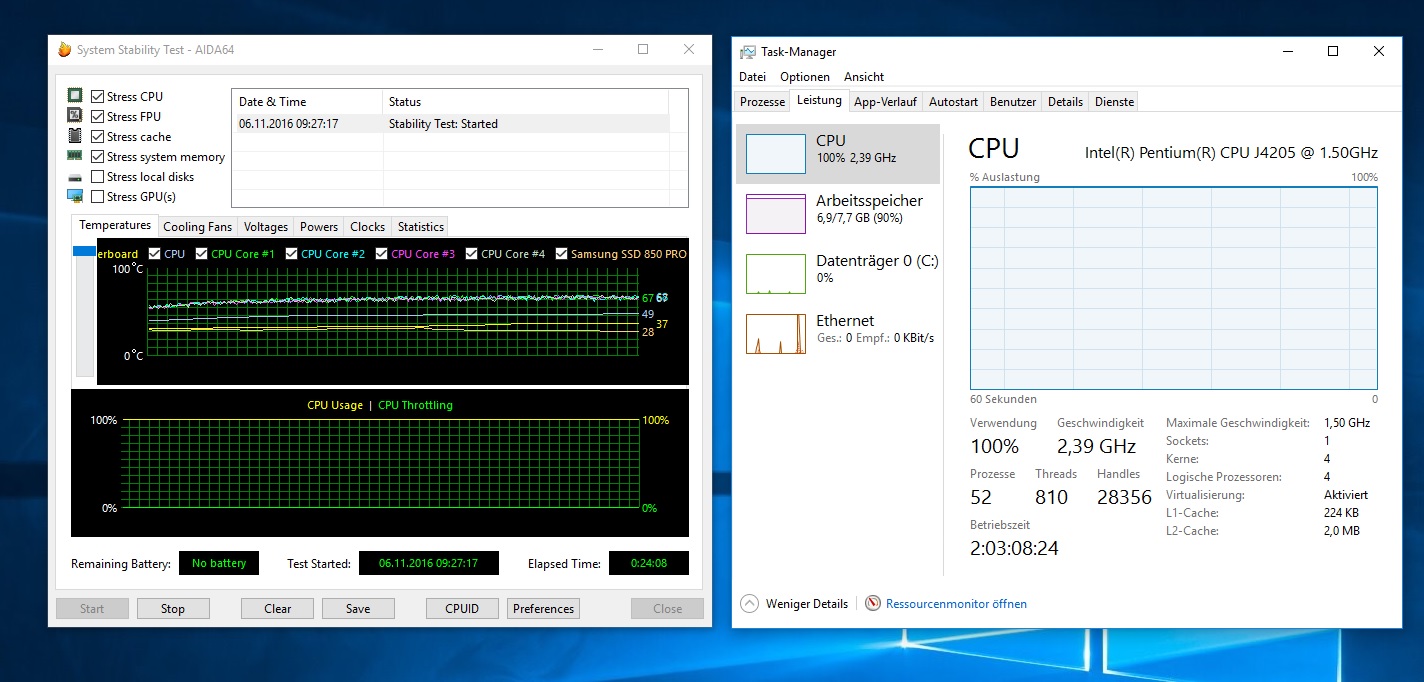 ASRock J4205-ITX im Test - Apollo Lake mit HDMI 2.0 und HEVC 10bit
