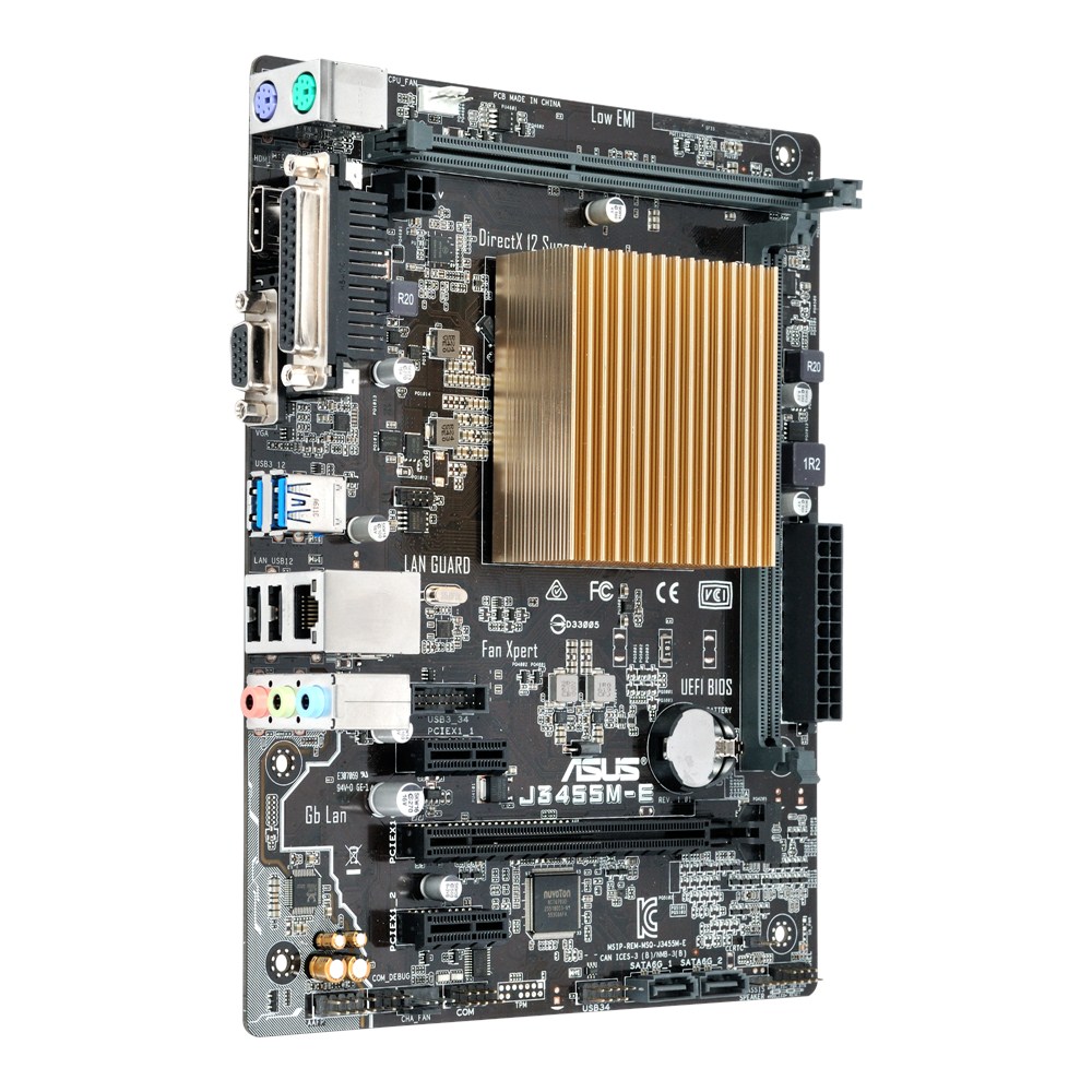 ASUS J3455M-E - das erste Intel Apollo Lake Mainboard ASUS J3455M-E - das erste Intel Apollo Lake Mainboard