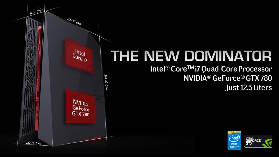 ASUS ROG R8 und R20 - Mini Gaming PCs kommen Q3/2014