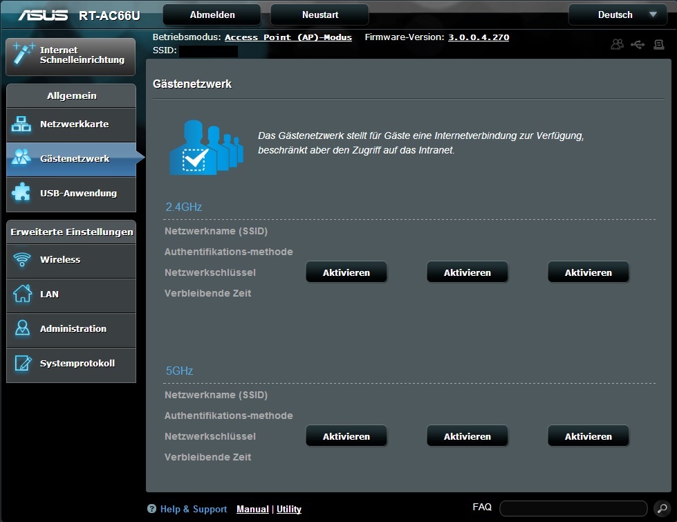 Asus RT-AC66U W-LAN 802.11n + 802.11ac mit 1750 Mbit/s im Test
