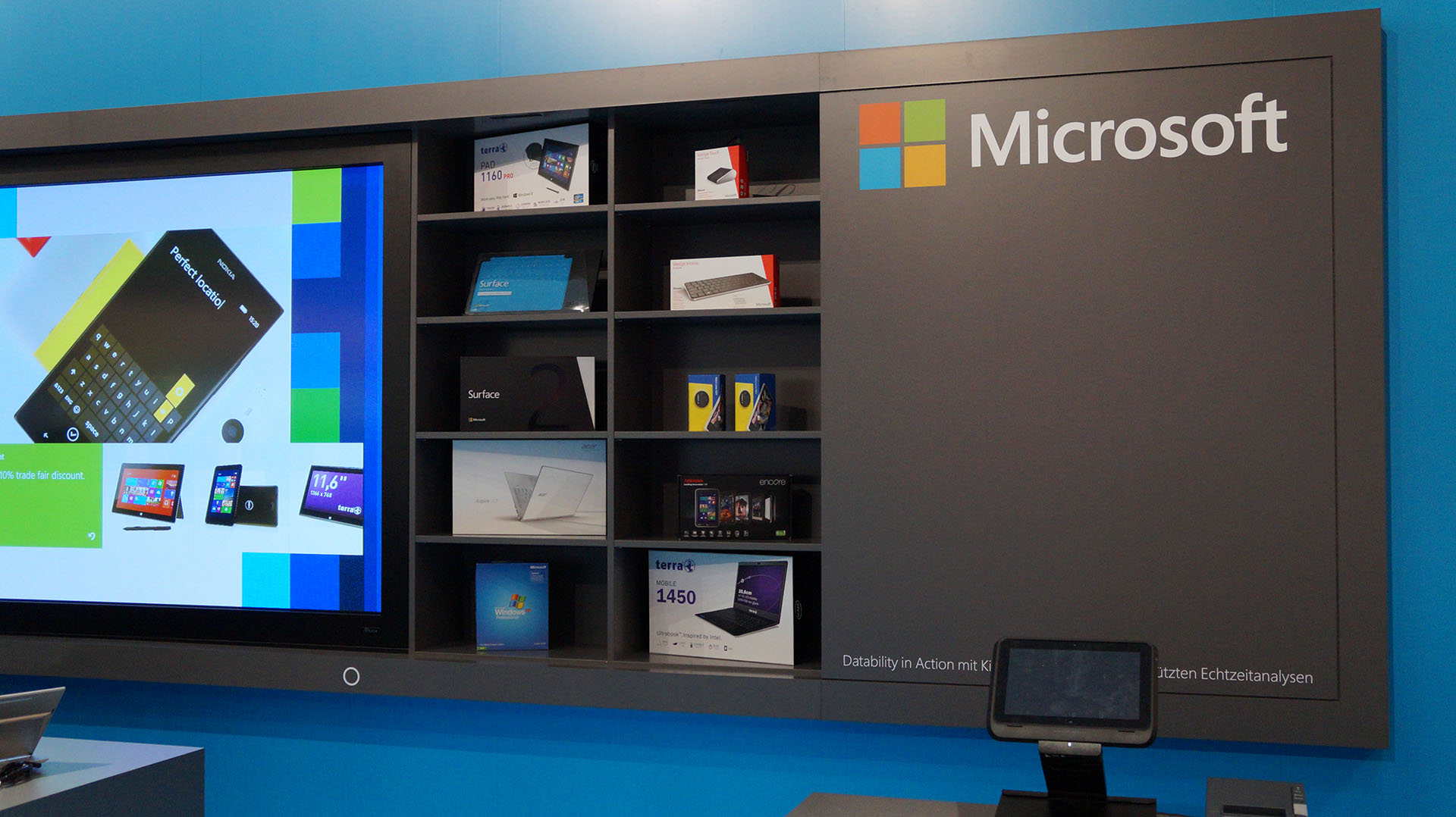 CeBit 2014 - Microsoft Live Szenarien - Das Ladengeschäft 2.0