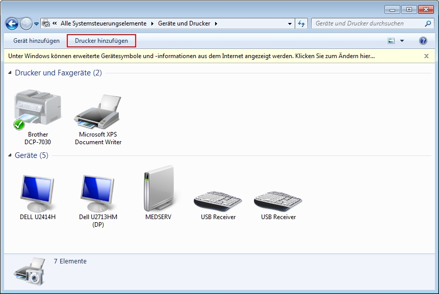 Drucker ins Netzwerk einbinden mit dem CSL Printserver C190