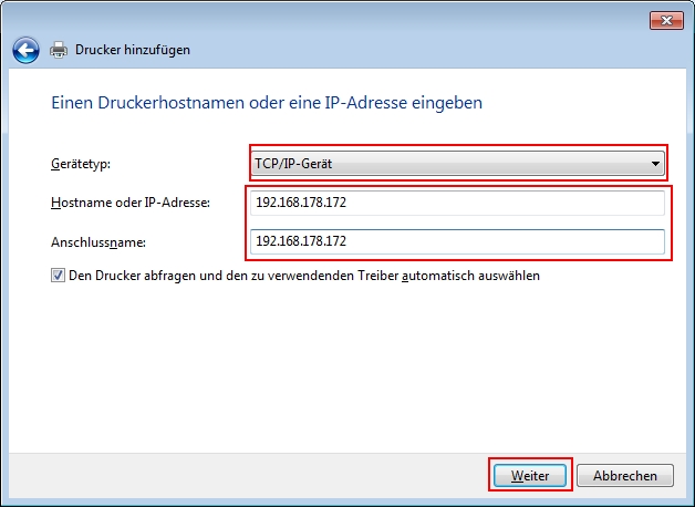 Drucker ins Netzwerk einbinden mit dem CSL Printserver C190