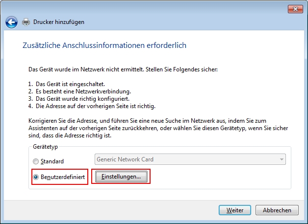 Drucker ins Netzwerk einbinden mit dem CSL Printserver C190