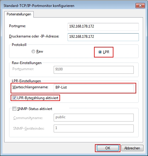 Drucker ins Netzwerk einbinden mit dem CSL Printserver C190
