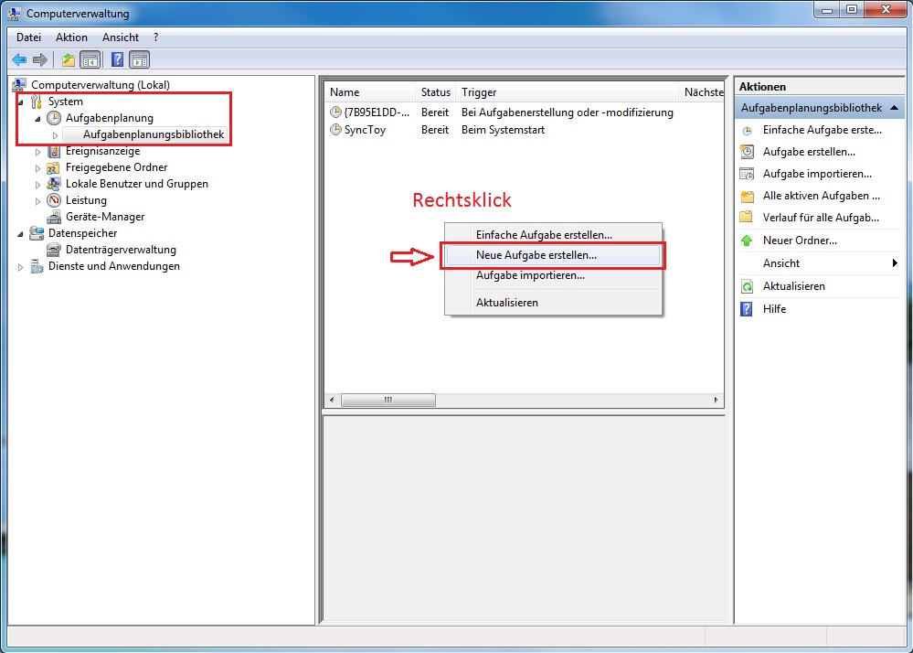 Dateien synchronisieren/sichern mit Microsoft SyncToy