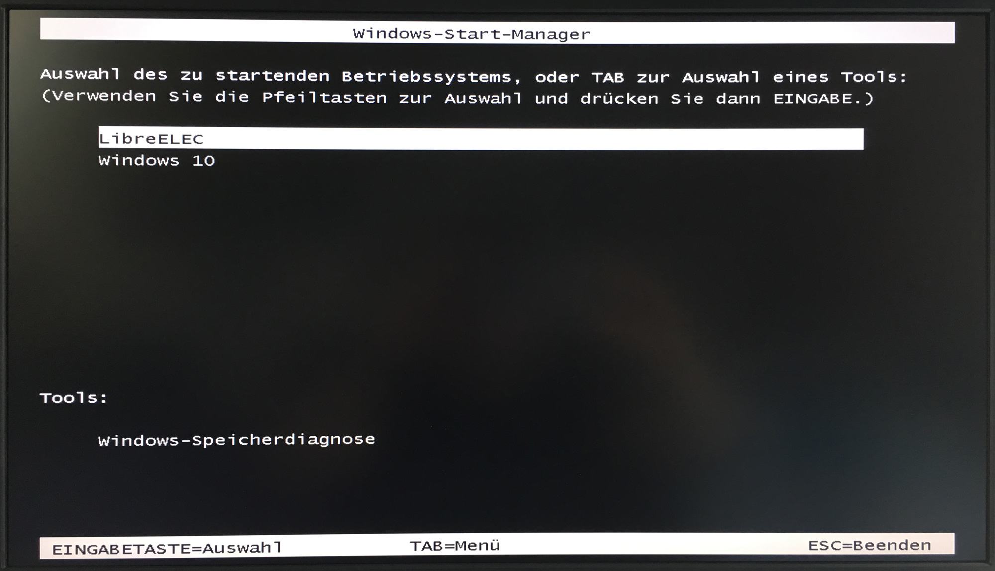HowTo: Dualboot Windows 10 und LibreELEC / OpenELEC HowTo: Dualboot Windows 10 und LibreELEC / OpenELEC