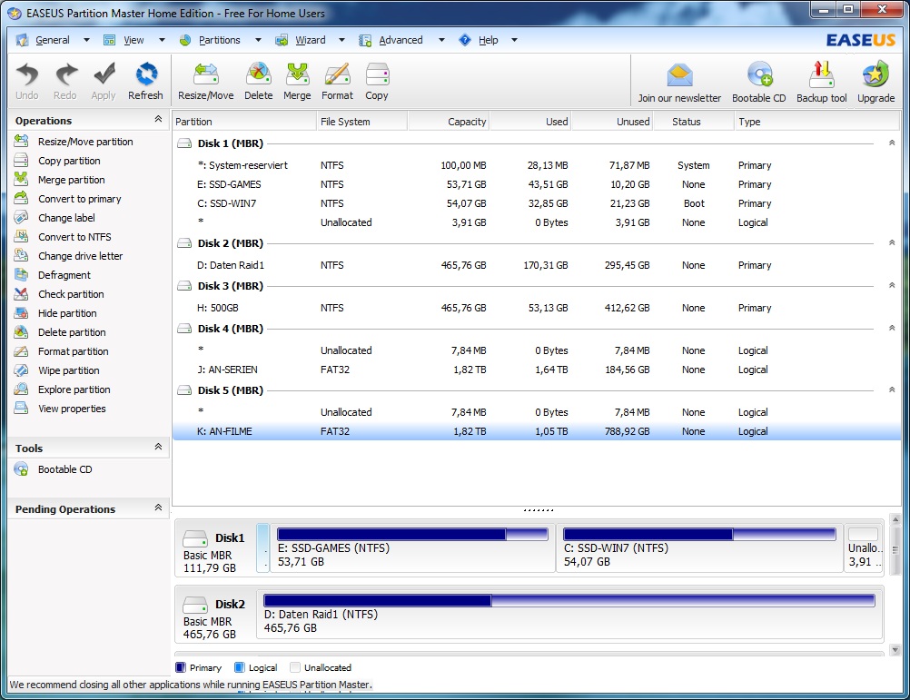 Externe Festplatte mit FAT32 formatieren