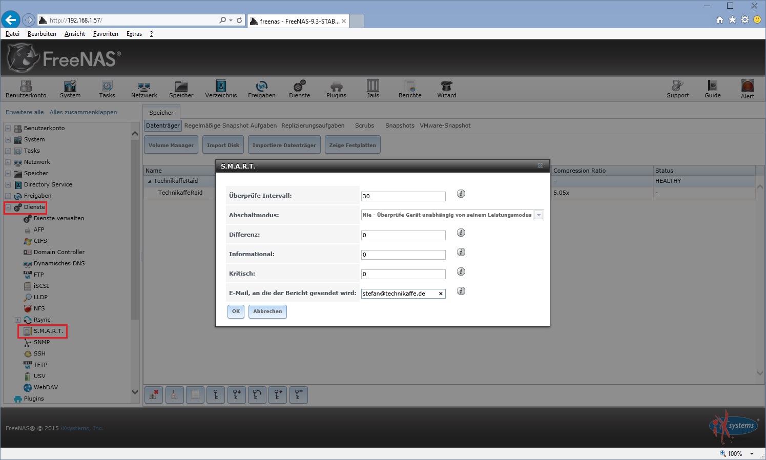 FreeNAS - Komplette Installation, Schritt für Schritt erklärt
