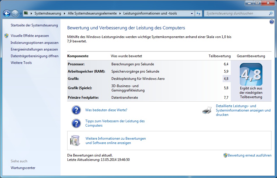 Günstiger Office PC mit SSD und Windows 7 auf Bay-Trail Basis