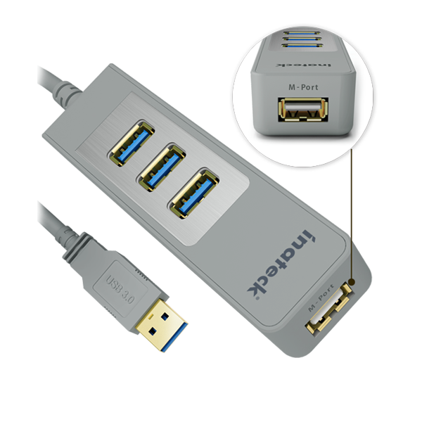 Inateck HB4009 3-Port USB 3.0 Hub mit Magic-Port im Test