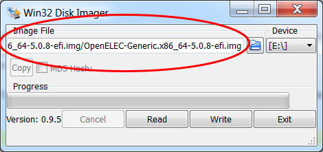 Schritt für Schritt Installationsanleitung für OpenELEC