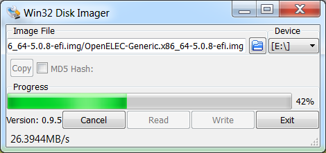 Schritt für Schritt Installationsanleitung für OpenELEC