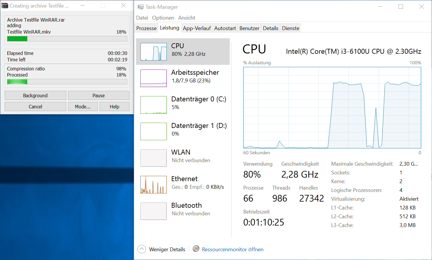 Intel NUC6i3SYK/H mit Skylake CPU im Test unter Windows 10 und OpenELEC