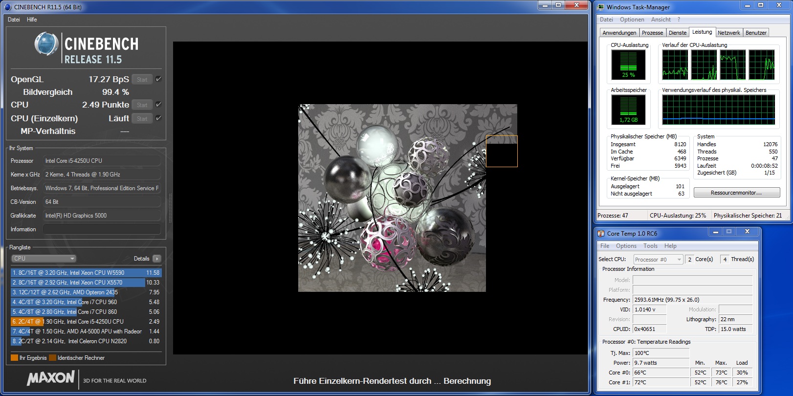 Intel NUC D54250WYK im Test unter Windows 7 und OpenElec