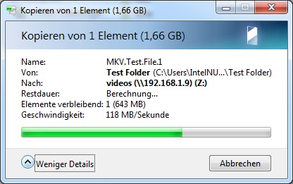 Test der Intel NUC DN2820FYKH unter OpenElec (XBMC) und Win 7