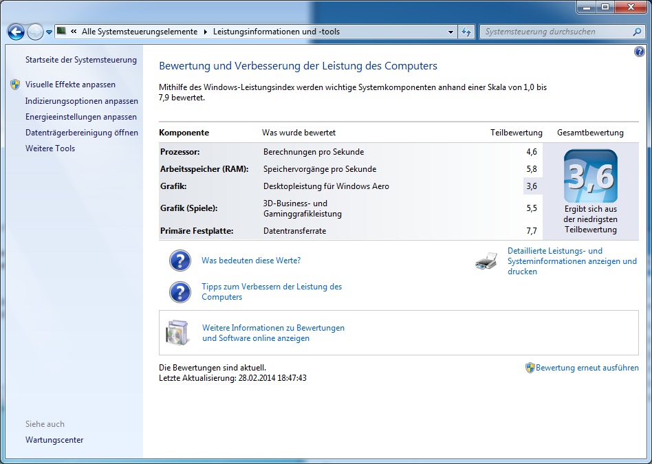 Test der Intel NUC DN2820FYKH unter OpenElec (XBMC) und Win 7