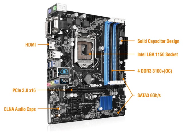 Intel Pentium G3258 Anniversary OC Test mit dem ASRock Z97M