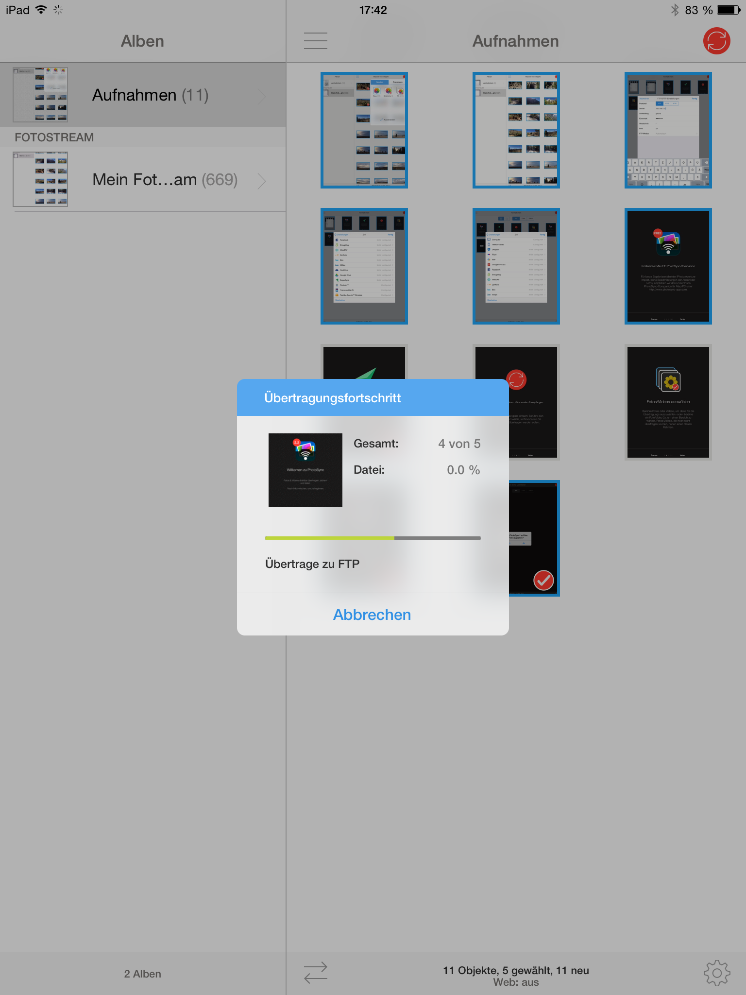 iOS (iPhone + iPad) - Bilder ohne iTunes per WLAN syncronisieren