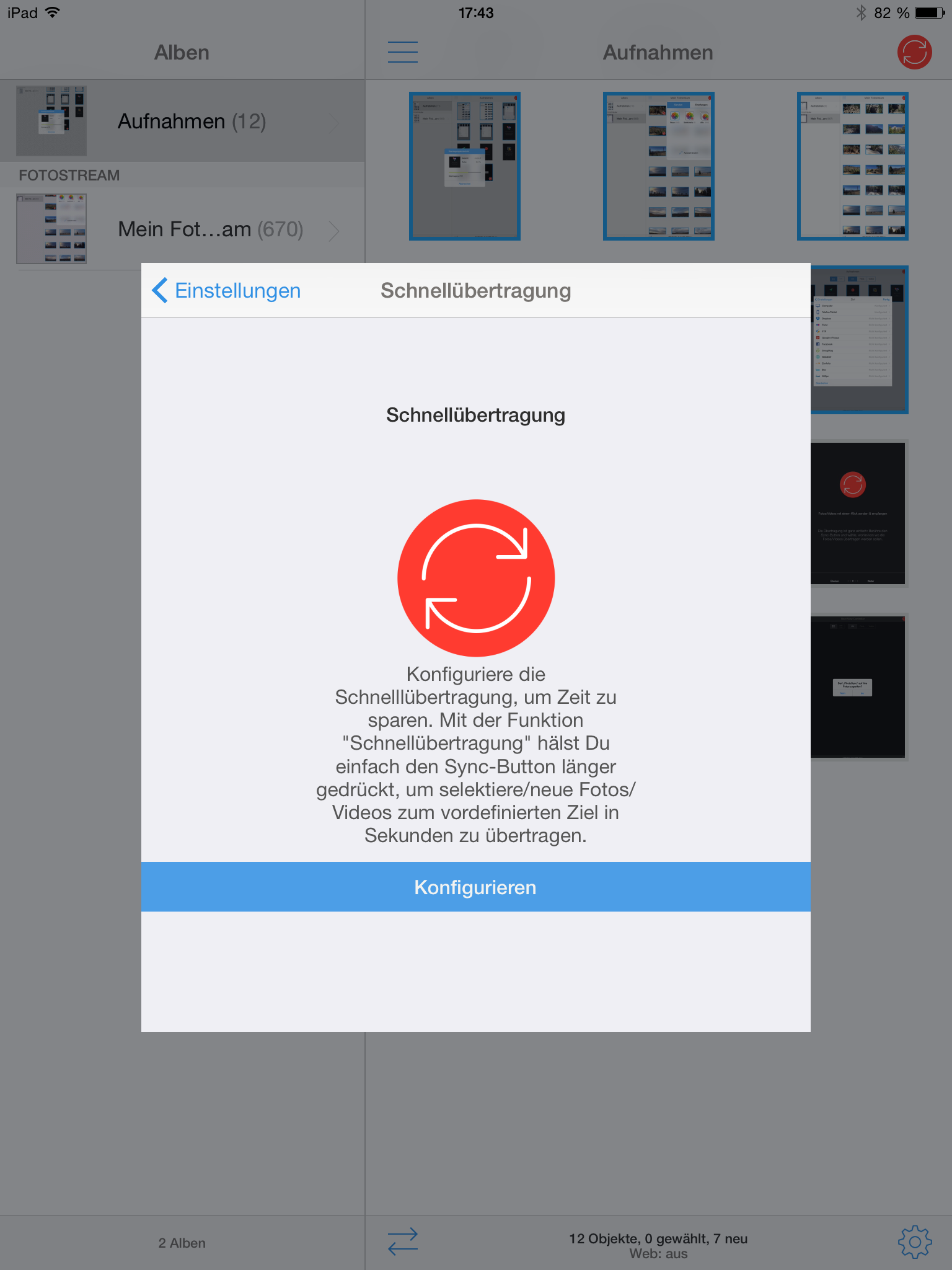 iOS (iPhone + iPad) - Bilder ohne iTunes per WLAN syncronisieren