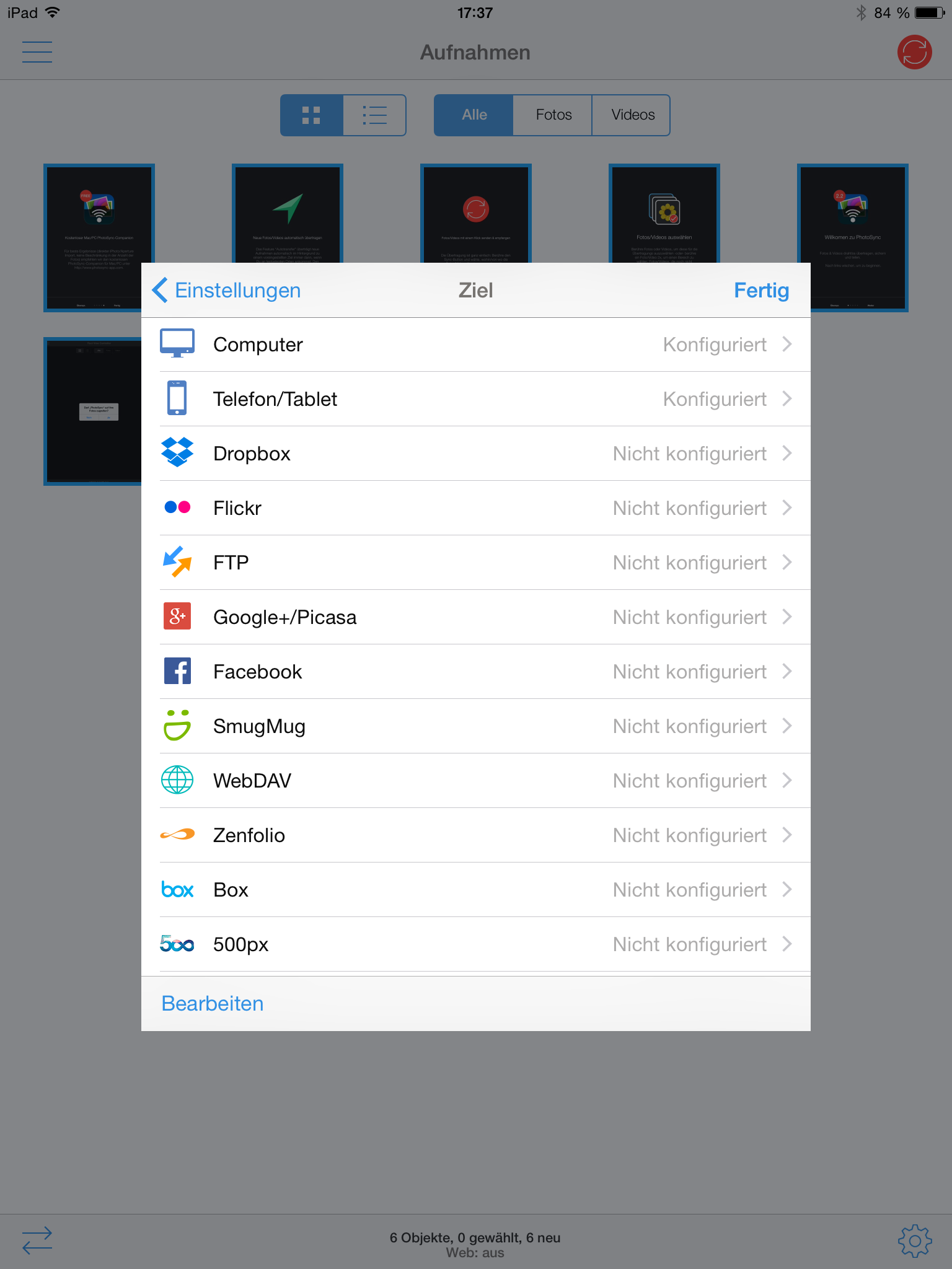 iOS (iPhone + iPad) - Bilder ohne iTunes per WLAN syncronisieren