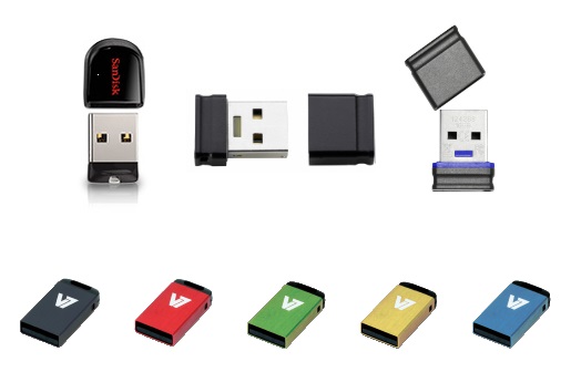 Micro- Mini- Nano- USB Sticks im Test