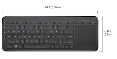 Microsoft stellt All-in-one Media Keyboard vor