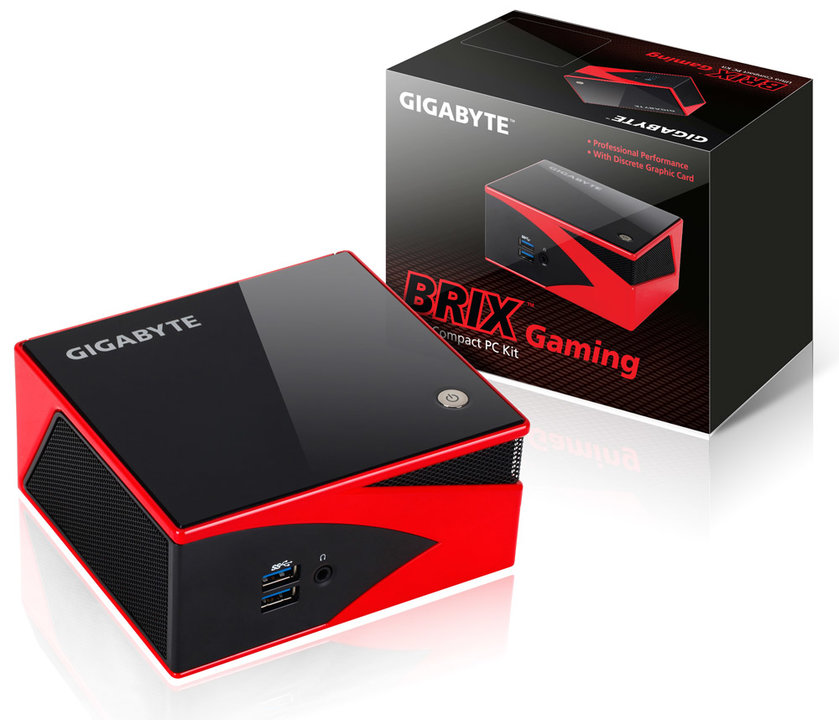 Mini-Spiele PC BRIX mit Intel und AMD Prozessoren von Gigabyte