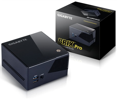 Mini-Spiele PC BRIX mit Intel und AMD Prozessoren von Gigabyte