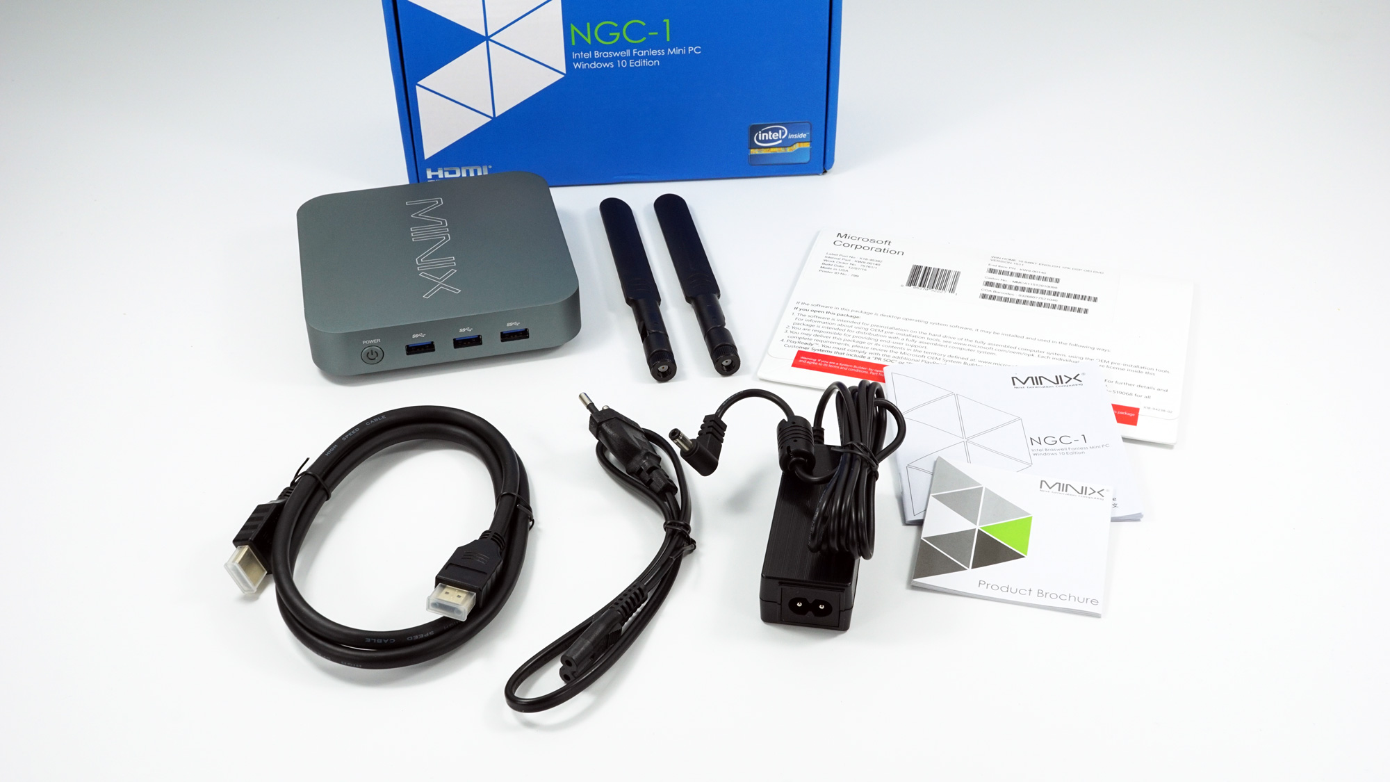 Mini PC Minix NGC-1 mit Windows 10 im Test