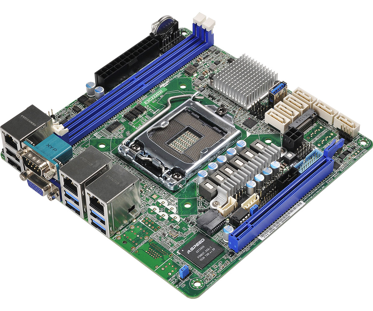 NAS Expert 2.0 - Kaby Lake mit ECC-Ram, 6x SATA und M.2 Slot