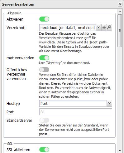 HowTo: Nextcloud unter OpenMediaVault 3 inkl. Fail2Ban