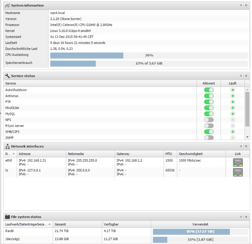 OpenMediaVault 2.1.20 bringt TRIM Support für SSDs