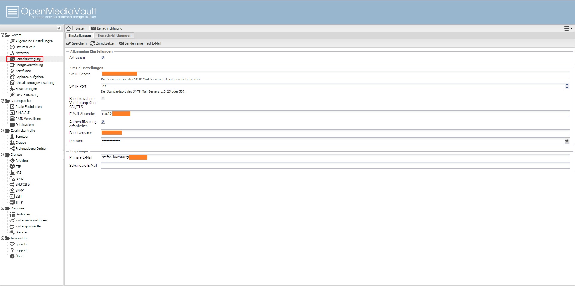 Installation und Konfiguration von OpenMediaVault inkl. Wake-On-Lan
