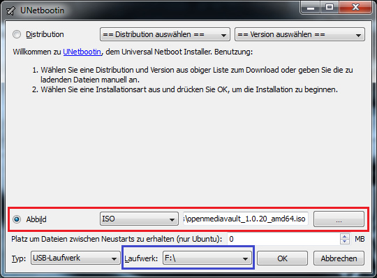 Windows 10 usb install stick