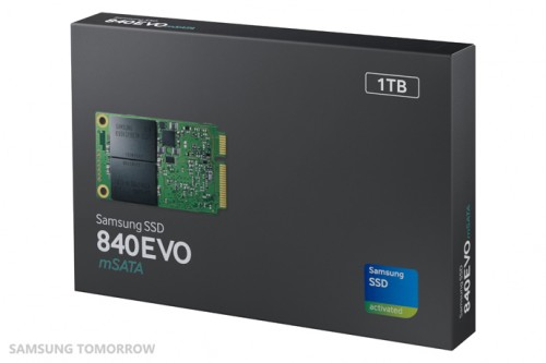 Samsung 840 EVO mSATA bis 1TB ab Februar 2014 verfügbar