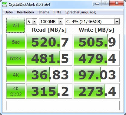 Samsung 840 EVO SSD mit 120, 250 und 500GB im Test