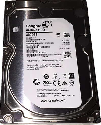 Seagate Archive HDD v2 mit 8TB im Test