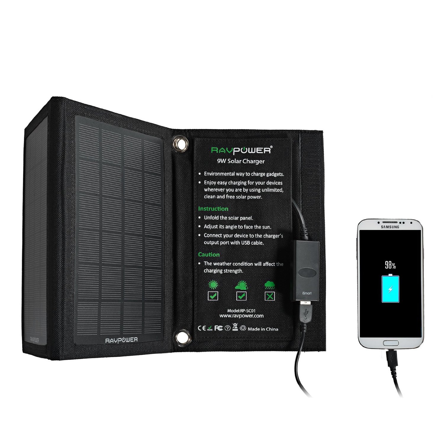 Solarladegerät RAVPower RP-SC02 - einmal kostenlos volltanken, bitte! Solarladegerät RAVPower RP-SC02 - einmal kostenlos volltanken, bitte!
