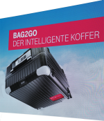 CeBit 2014 - Telekom stellt intelligenten Koffer Bag2Go vor CeBit 2014 - Telekom stellt intelligenten Koffer Bag2Go vor