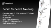 FreeNAS - Komplette Installation, Schritt für Schritt erklärt FreeNAS - Komplette Installation, Schritt für Schritt erklärt