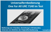 One For All URC 7140 im Test One For All URC 7140 im Test