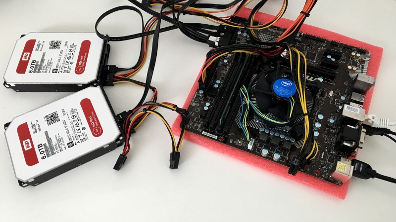 6-Bay NAS mit Windows 10 und Intel RAID
