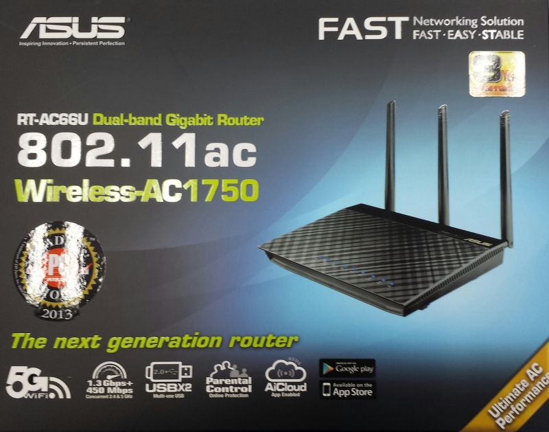 Asus RT-AC66U W-LAN 802.11n + 802.11ac mit 1750 Mbit/s im Test